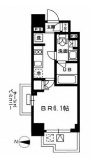 レジディア新宿イーストⅢの間取り画像