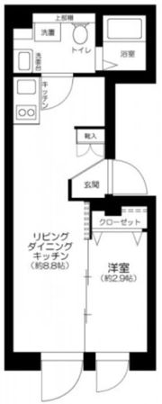 Le Nid 神楽坂の間取り画像