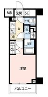 プレディアコート西葛西の間取り画像