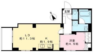 GEM西新宿(ZEH)の間取り画像