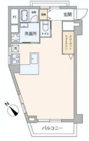 ライオンズマンション高田馬場の間取り画像