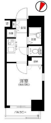菱和パレス護国寺駅前の間取り画像