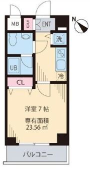 南海サザンコート行徳の間取り画像