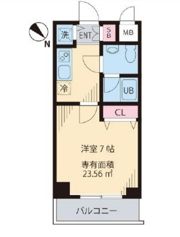 南海サザンコート行徳の間取り画像