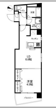 ルミナス西日暮里の間取り画像