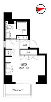 イースト秋葉原の間取り画像
