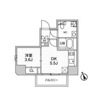 SYFORME江戸川橋の間取り画像