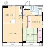 渡辺コーポの間取り画像
