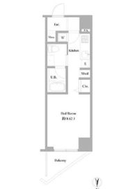 B CITY APARTMENT NAKANO EASTの間取り画像