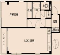 シントミプラザ稲荷町の間取り画像