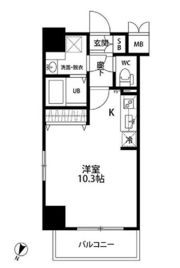 ルクレ池袋の間取り画像