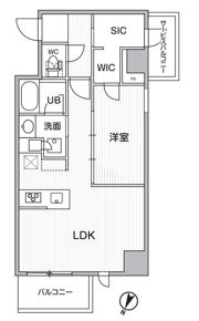 シーズンフラッツ新大塚の間取り画像