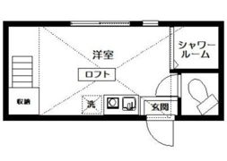 アーバンプレイス早稲田Ⅵの間取り画像