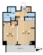HF早稲田レジデンスⅡの間取り画像