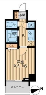 HF早稲田レジデンスⅡの間取り画像