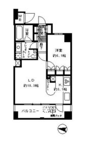 ガーネットコート四谷の間取り画像
