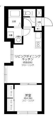 プリジェ池袋の間取り画像