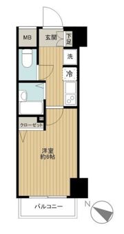 サンテミリオン池袋Ⅱの間取り画像