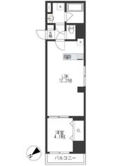 アール・デコ蔵前の間取り画像