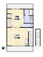 市谷仲之町住宅の間取り画像