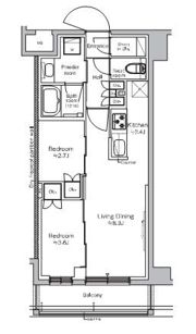 RESIDENCE KOENJIの間取り画像