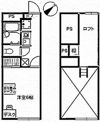 クレインⅡの間取り画像