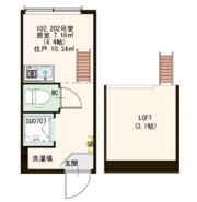 stage高田馬場の間取り画像