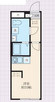 プレアス富久町の間取り画像