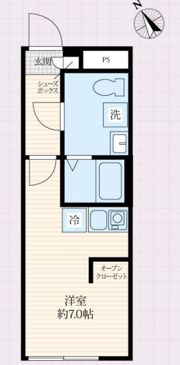 プレアス富久町の間取り画像