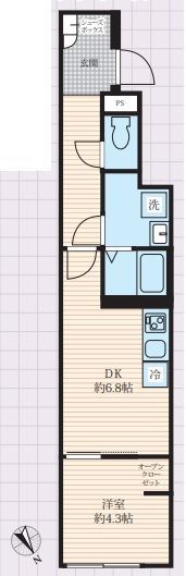プレアス富久町の間取り画像