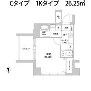 スカイレジデンス中落合の間取り画像