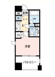 レジディア市ヶ谷の間取り画像