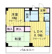 田端シティクレストの間取り画像