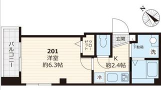 ウナパーク南池袋の間取り画像