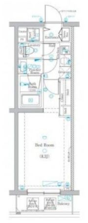DIPS高田馬場駅前の間取り画像