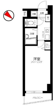 スカイコート目白台の間取り画像
