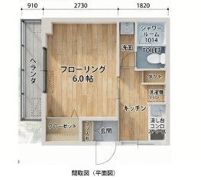 東中野第2コーポの間取り画像