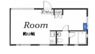 モデリアブリュット北参道の間取り画像