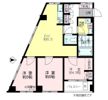 後楽園マンションの間取り画像