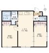 アンベリール四谷坂町の間取り画像