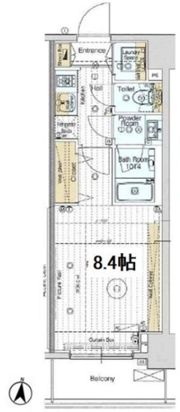 フュージョナル本所アーリアの間取り画像