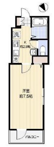 Grotta blu komagomeの間取り画像