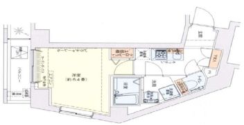 ドルチェ東新宿の間取り画像