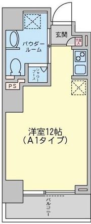 エグゼトゥール日本橋の間取り画像