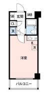 ラミアール中目黒の間取り画像