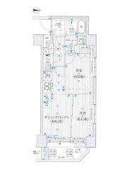 トラディスライズ錦糸町の間取り画像