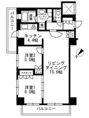 アーバンパーク代官山Ⅱの間取り画像