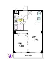 グランドゥールオークラの間取り画像