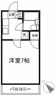 ツインテラス鷺宮B棟の間取り画像