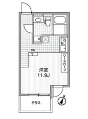 ALERO代々木の間取り画像